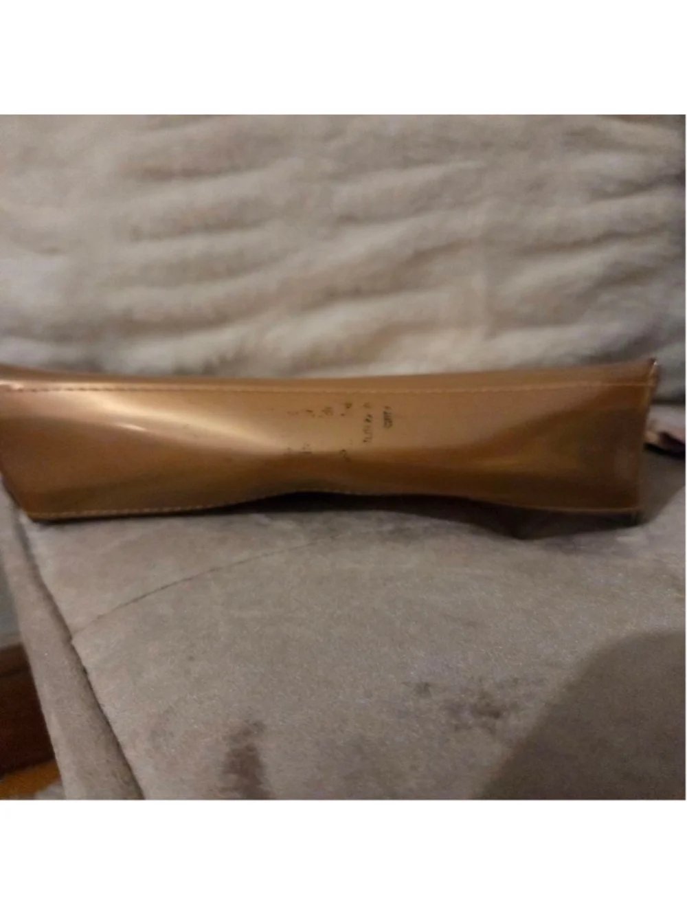 Women's Victoria's Secret Gold & Black Up All Night Cosmetic Bag One Size